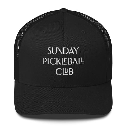 Sunday Pickleball Club Trucker Hat